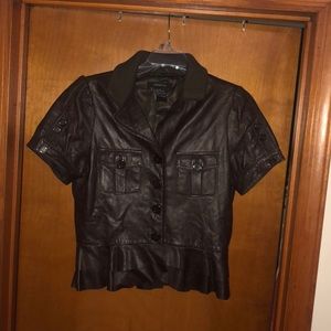 Brown Leather Jacket